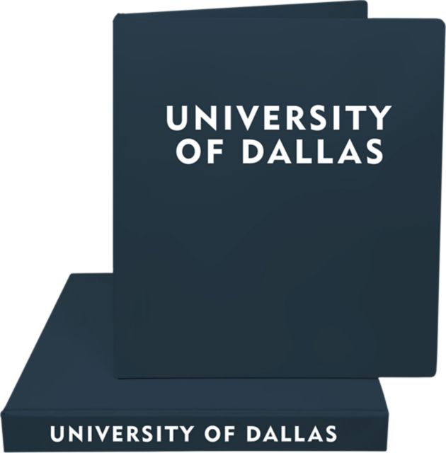 University of Dallas 1'' Vinyl Binder